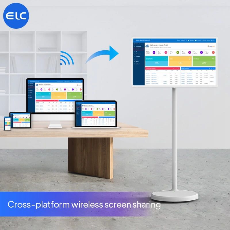 Écran tactile publicitaire Monitor 21,5 27 32 pouces Affichage numérique LCD rechargeable mobile Signage numérique Smart TV Standbyme Standby Me Stand by Me