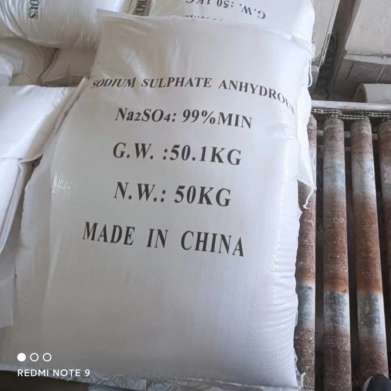 Industrial Grade Chemical for Soap/Detergent/Textile 99% Purity Sodium Sulphate Anhydrous