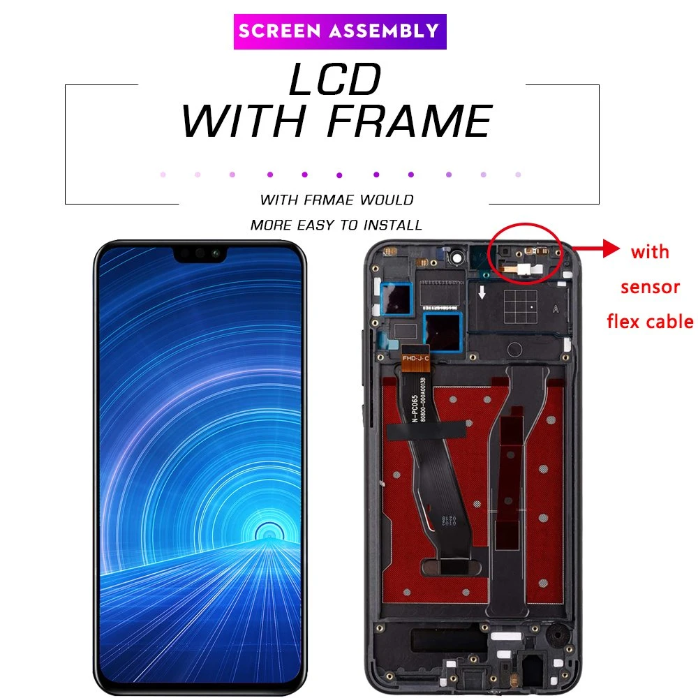 Para Huawei Honor de la pantalla LCD 8X Digitalizador de pantalla táctil LCD de reemplazo para el honor de pantalla 8X21 Jsn Jsn-L-L22 Pantalla