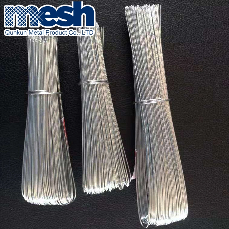 Electro Galvanized Galvanised Binding U Type Shaped Wire for Rebar Tie