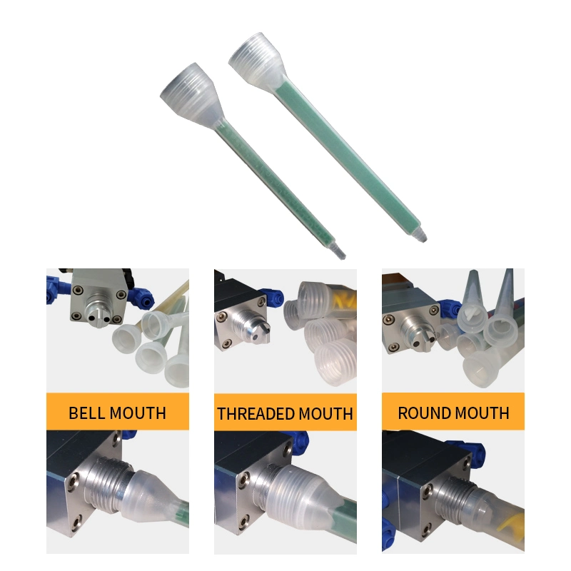 MB06-24 10 to 1 Square Shape Disposable Glue Static Mixer