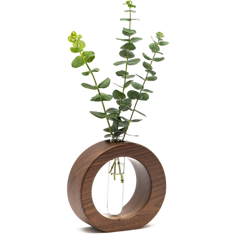 Flor de madeira Convénio Enfeites Artesanato Vasos de Desktop