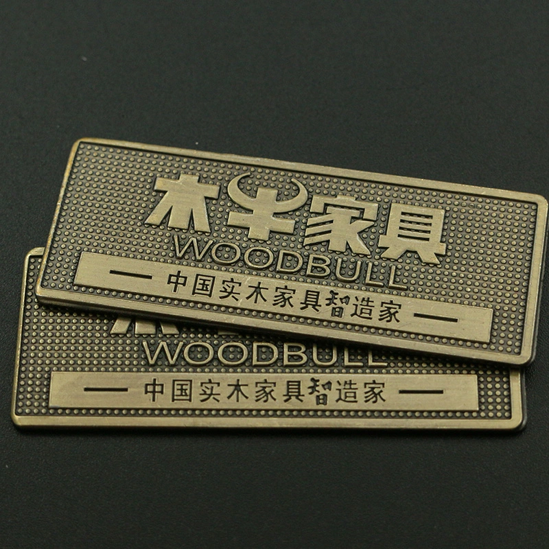 Private Property Household Office Name Wall Plaque Metal Badge Medal Appliance Furniture Kitchen Cabinet Product Label Decal Logo Pin Tag Emblem Plate