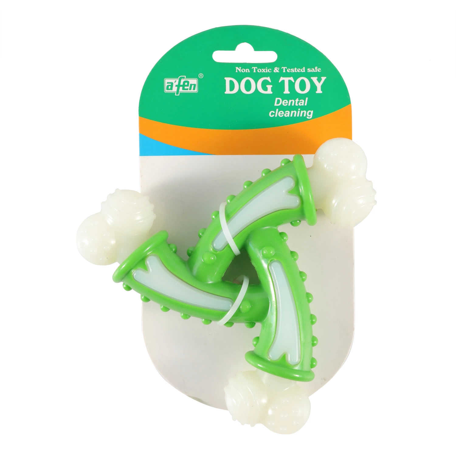 Hot Sale Creative Pet Jouets Jouets chien Bone forme TPR Pinkycolor Pet Interactive de gros en caoutchouc