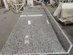 Sesam White Naturstein Granit Fliesen für Arbeitsplatte / Kitchen Top