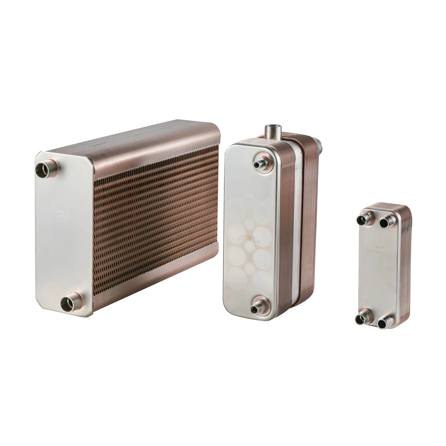 Fusion-Bonded Series (ZL-R series) 100% Stainless Steel Brazed Heat Exchanger Applied in Food Grade Required Industries