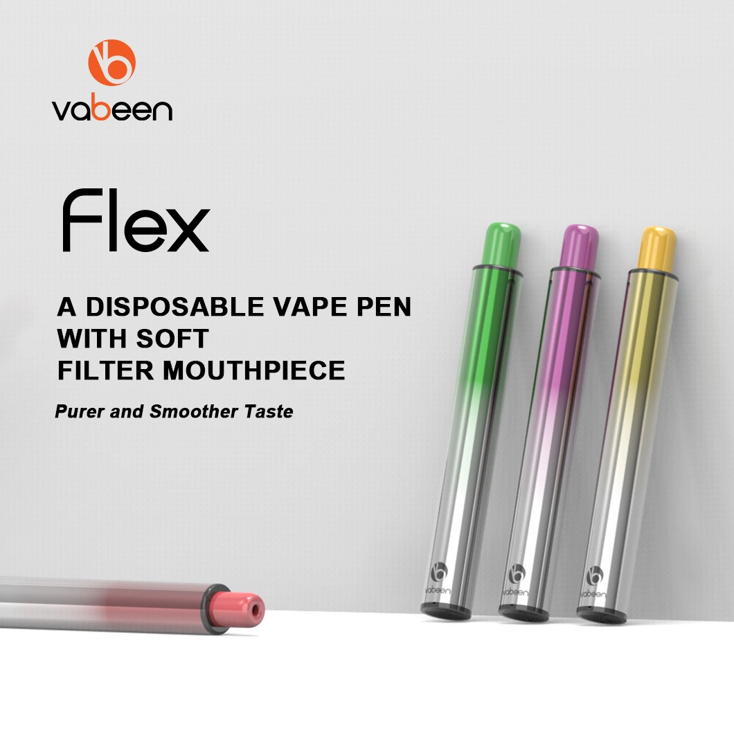 Étanche avec une excellente expérience de vaping 1000 puffs Pod jetable Vabeen Flexible