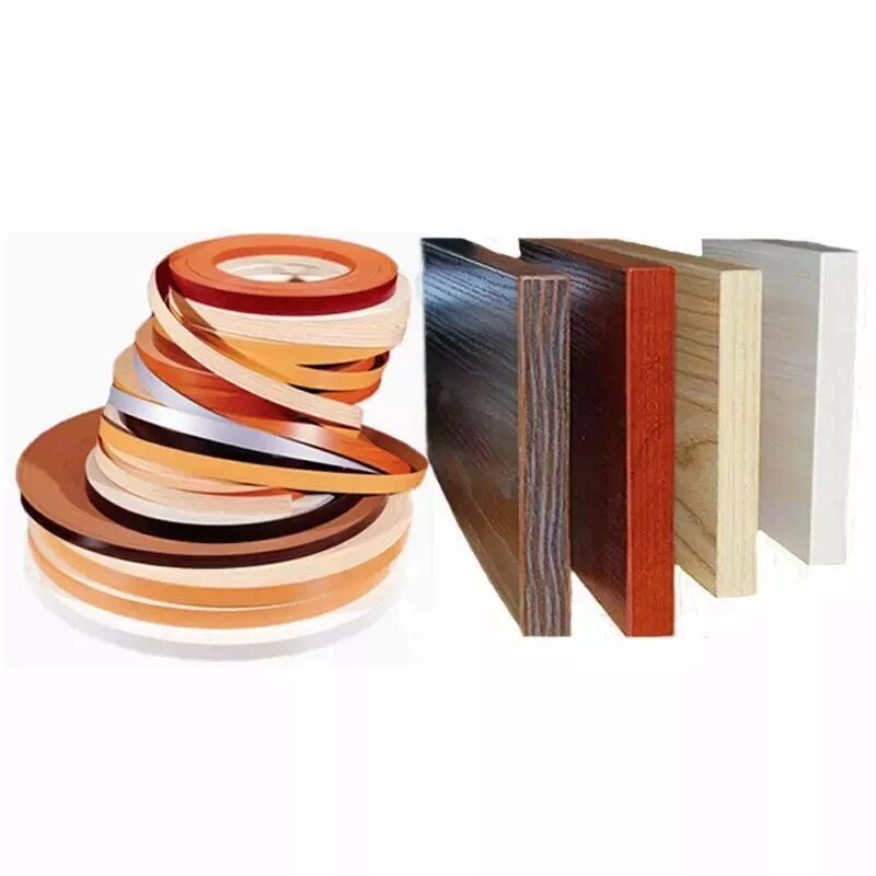 High Quality Furniture Accessories Woodgrain Embossing PVC Edge Banding