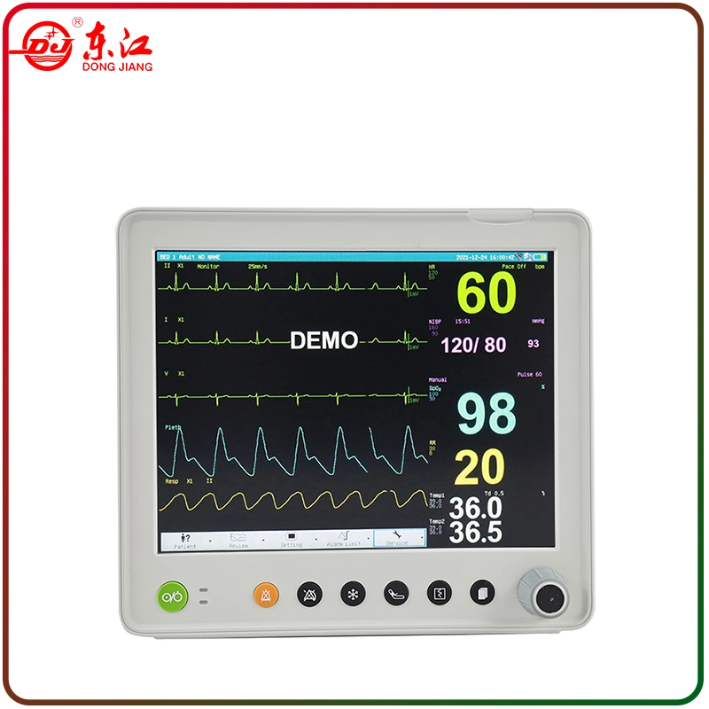 Portable Multi-Parameter Patient Monitor with 12 Inch LCD Screen Price