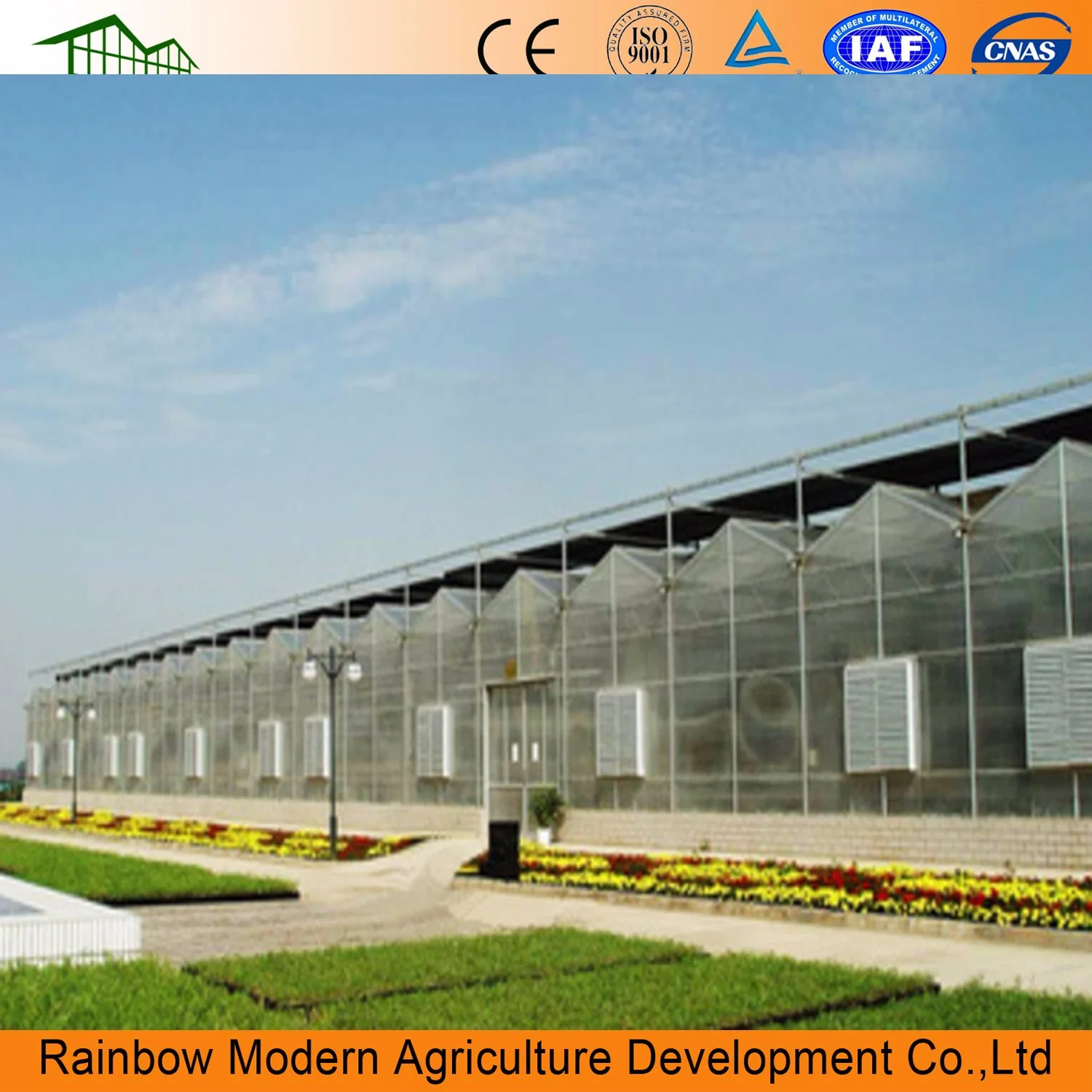 China 2019 New Design Polycarbonate Panels Greenhouses