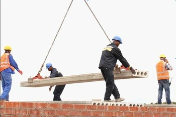 Prefabricados de Hormigón losa de núcleo hueco de la máquina para losa de piso/techo losa