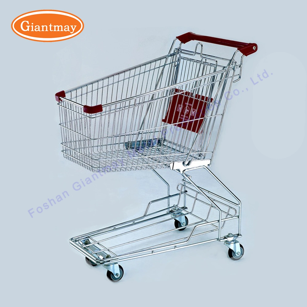 Asian Style China Manuafactures Mini Business Chrome Shopping Trolly Cart