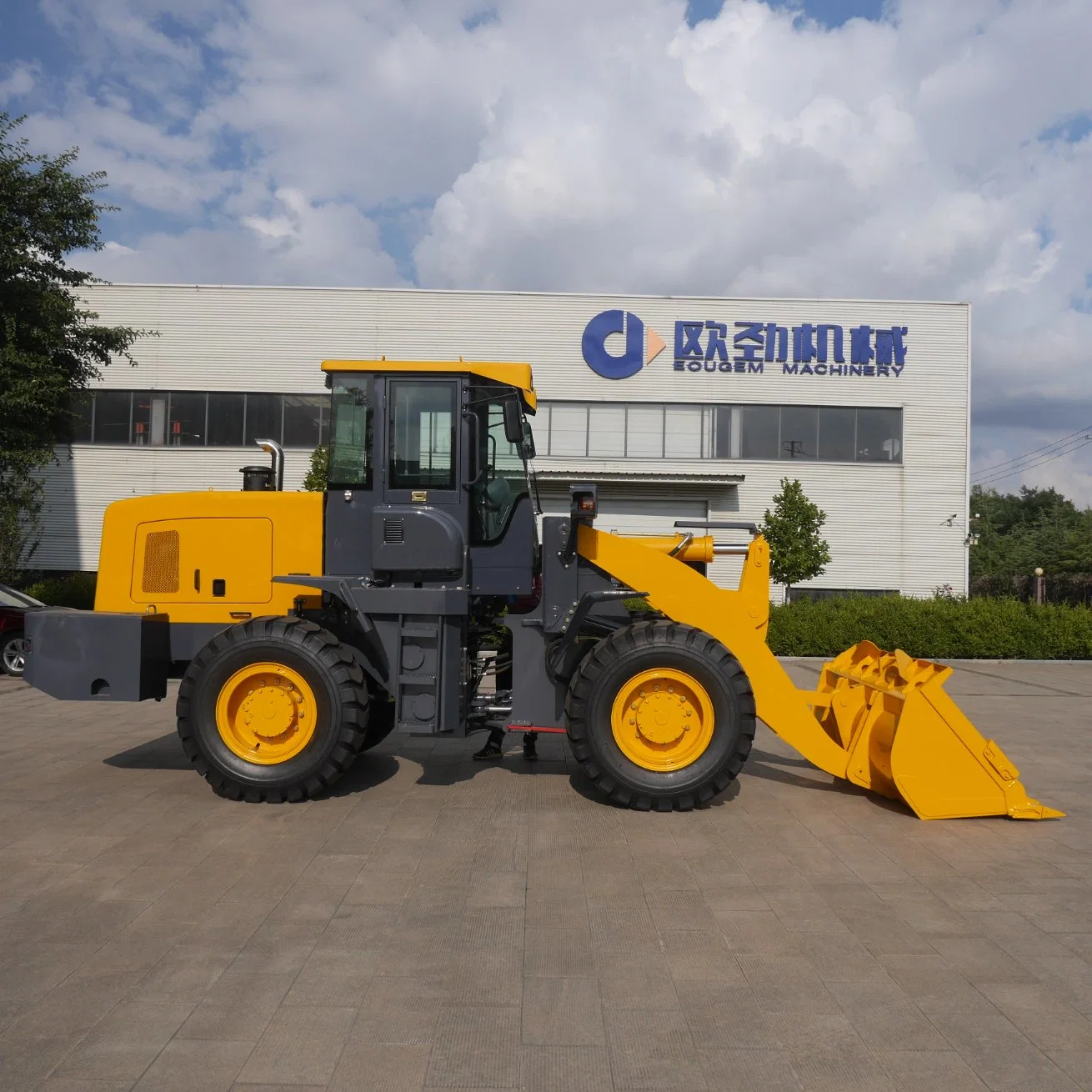 Wheel Loader Gem636 3ton Construction Wheel Loader