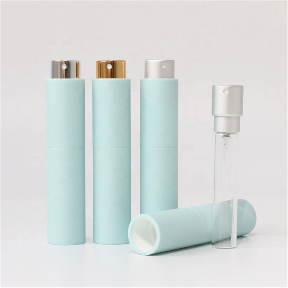 Pocket Small Empty Spray Aluminum Atomizer Refillable Perfume Glass Bottle in Stock