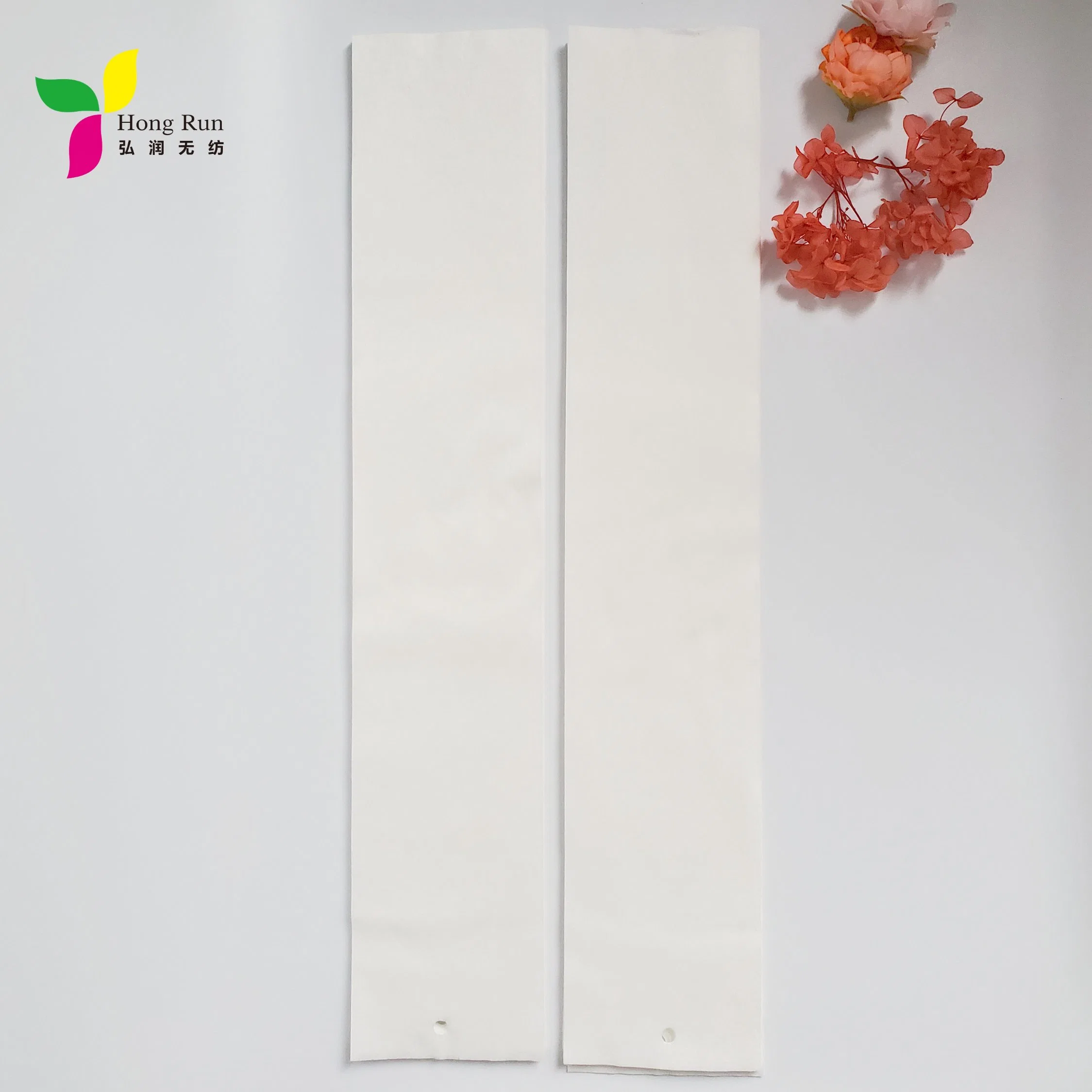 White Disposable Wax Paper Neck Strips Barber Supplies