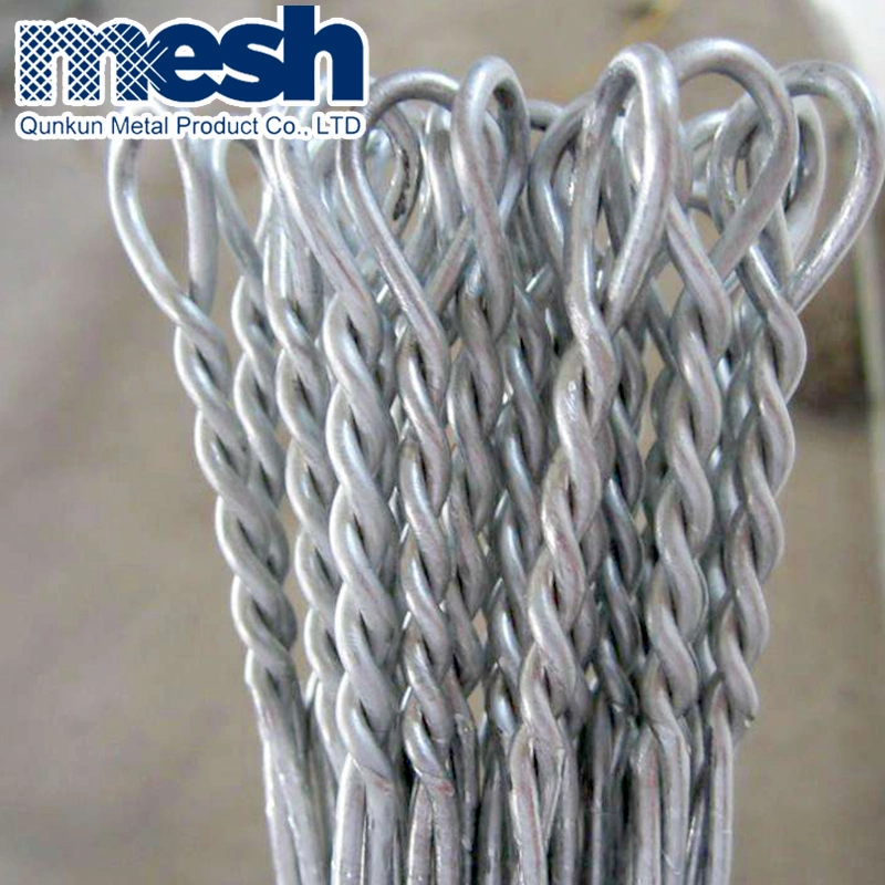 China Copper Alloy Single Loop Bale Ties Wire Galvanized Type Wire