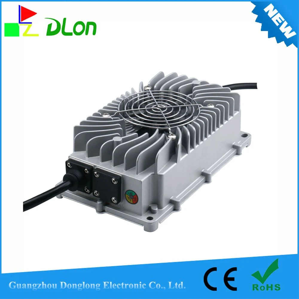 54.6V 13s Lithium Ion Battery Charger 48V 8A LFP Lipo LiFePO4 Battery Charger for E-Rickshaw