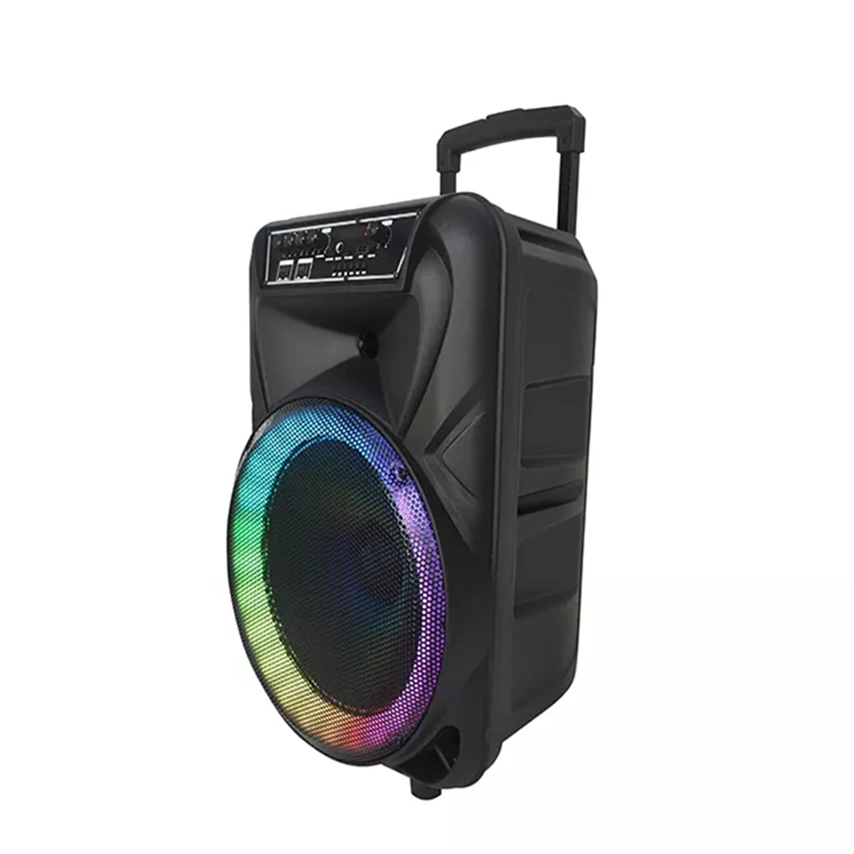 Promoción de la fábrica de 12 pulgadas Carro Bluetooth Altavoz con colores luz