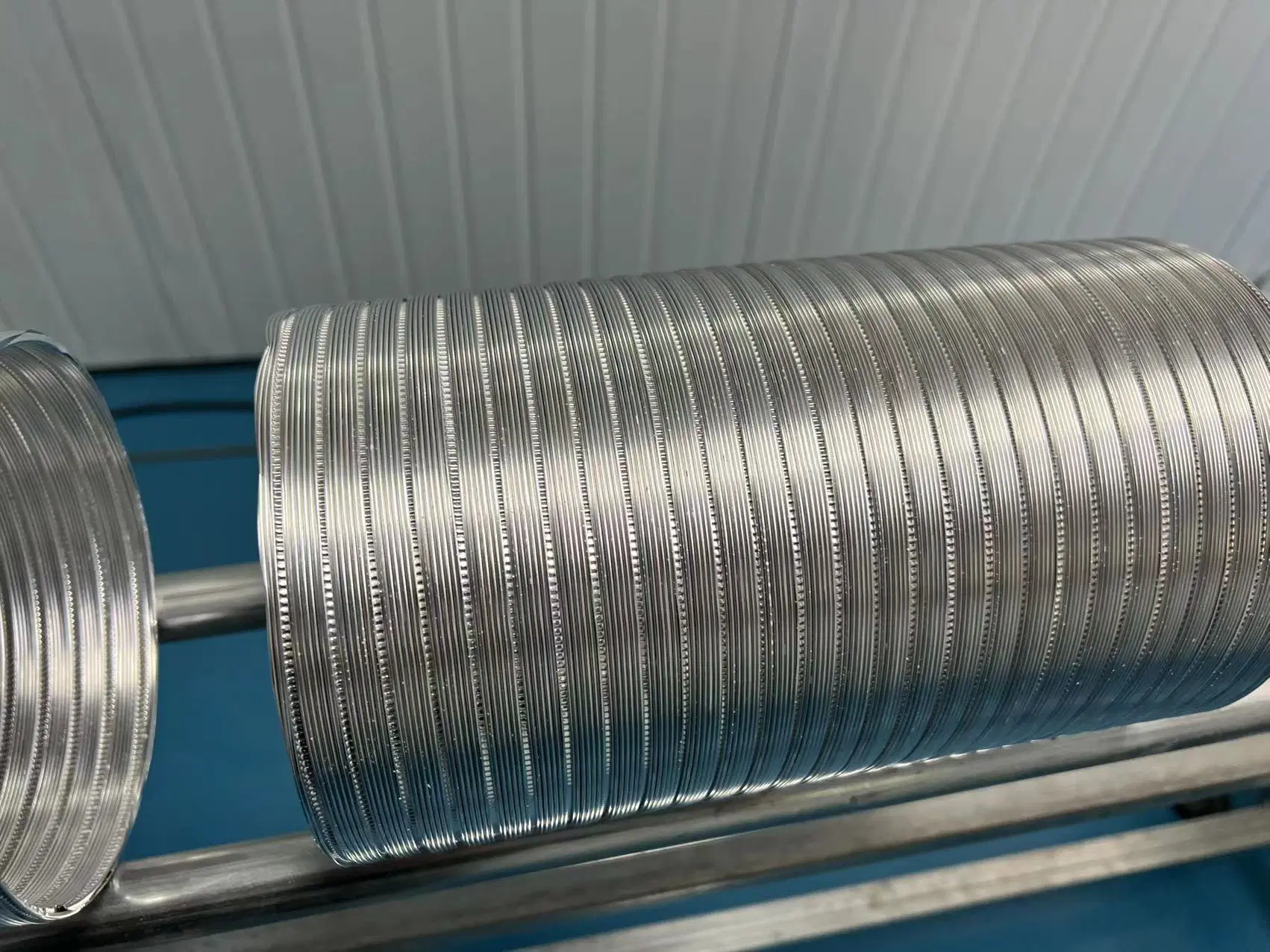 Pure Aluminum Flexible Duct Forming Machine for Ventilation Duct