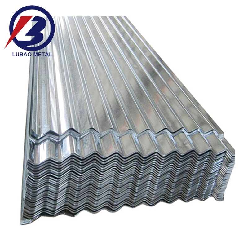 Techo baldosa Chapa de techo caliente sumergida Galvanized/Galvalume Metal