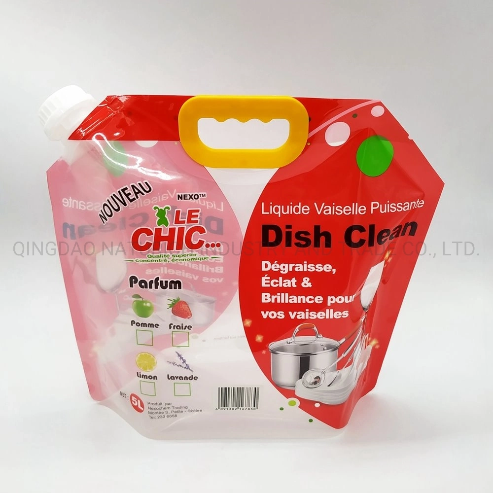 OEM Wholesale/Supplier Washing Liquid Plastic Bags Packaging Laundry Detergent