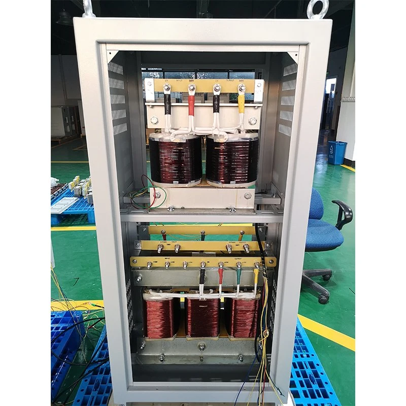 SBW-S Microcomputer Control Elevator Three-Phase Fully Automatic Compensating Voltage Stabilizer AC Voltage Stabilizer