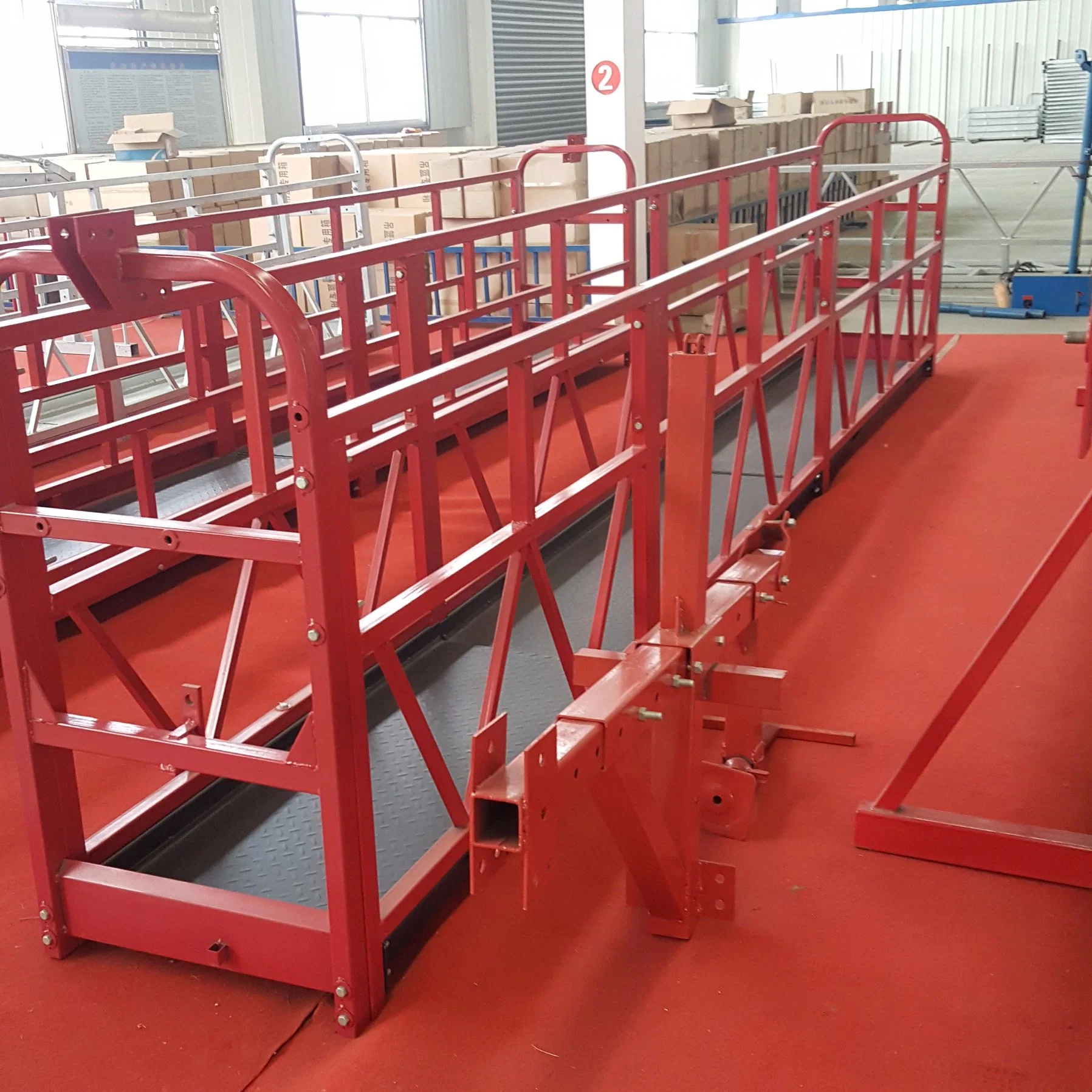 Zlp630 Steel Powered Working Double Suspended Platform