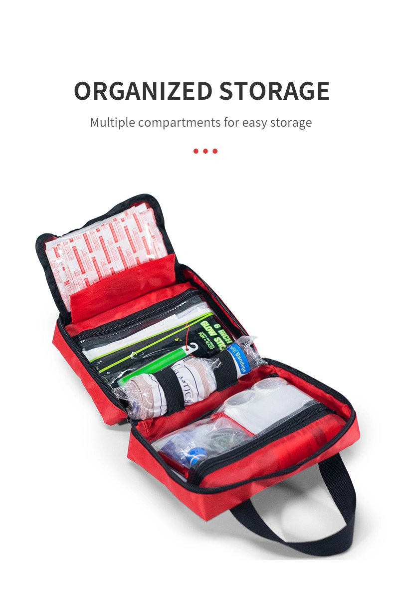 Professional First Aid Kit, Trauma Kit with Labelled Compartments Molle System for Car, Hiking, Backpacking, Camping, Traveling