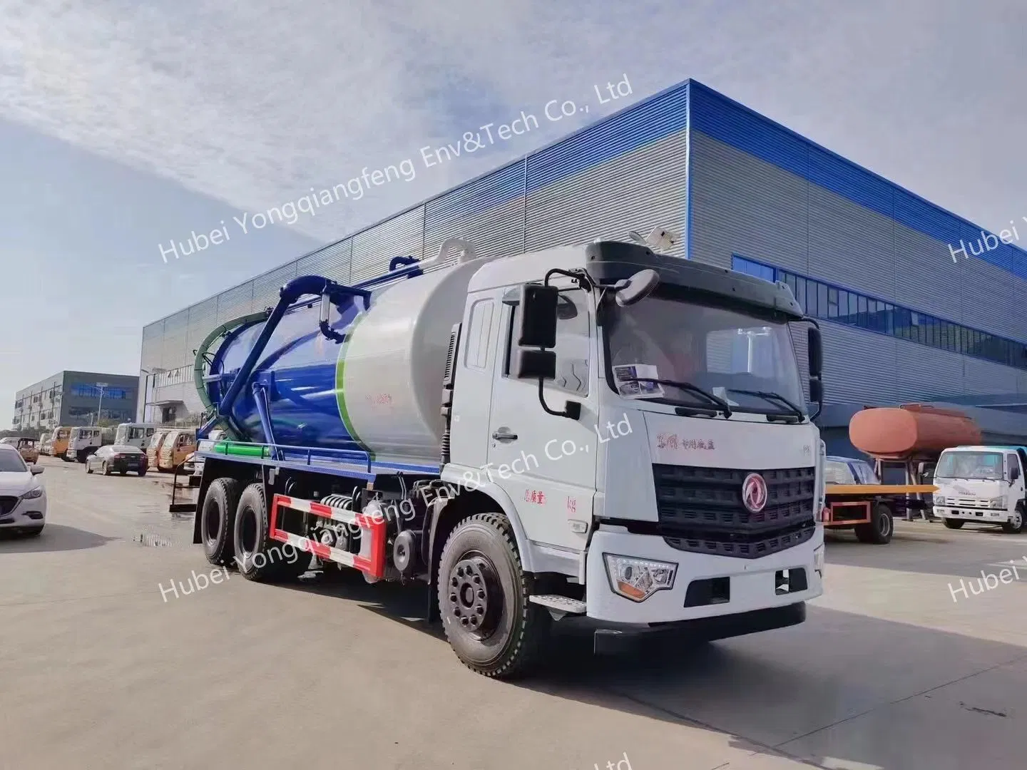 Good Price 6X4 Vacuum Sewage Truck 18cbm 20cbm Sewage Suction Truck