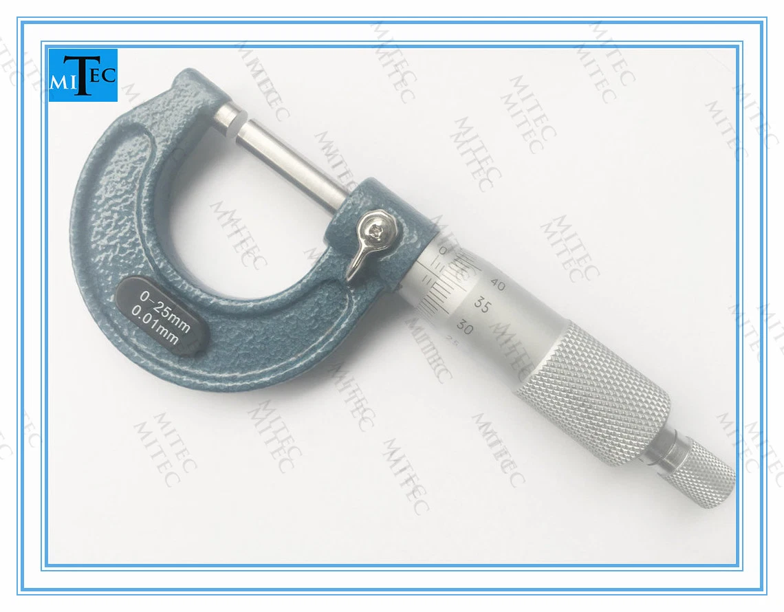 0-25mm 0.01mm Mechanical Outside External Gauge Micrometer