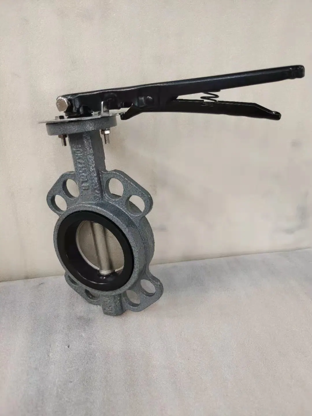 Wafer Type Butterfly Valve with Worm Gear Operation