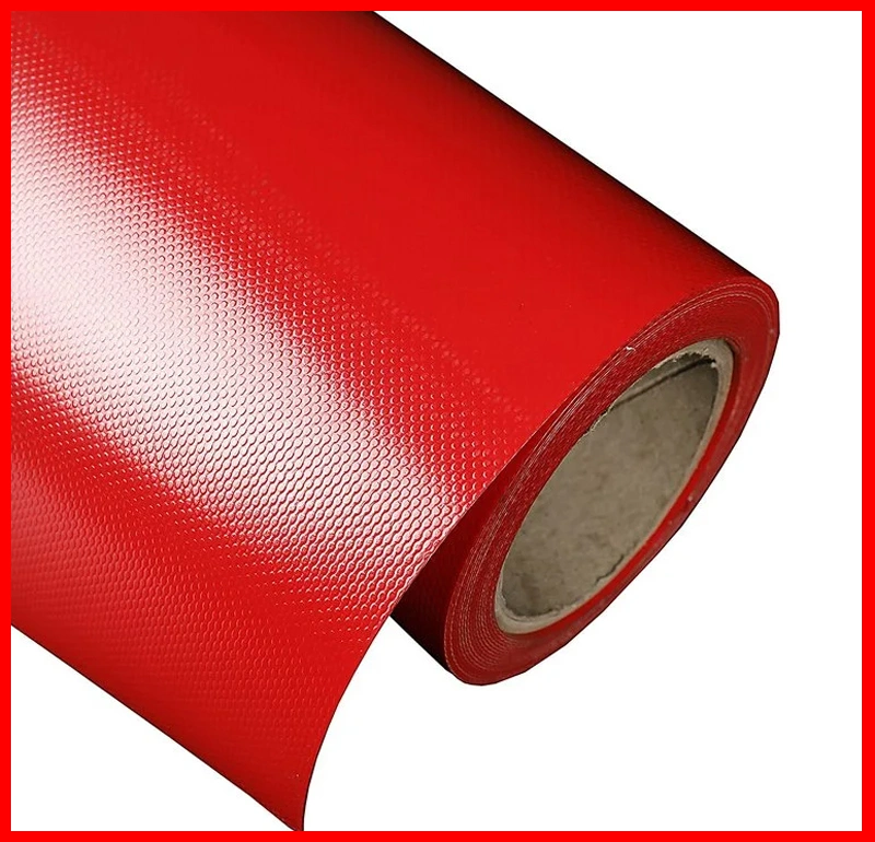 Anti-UV à prova de lona PVC Lona laminada de polietileno para tampa de caminhões e tenda Fabric