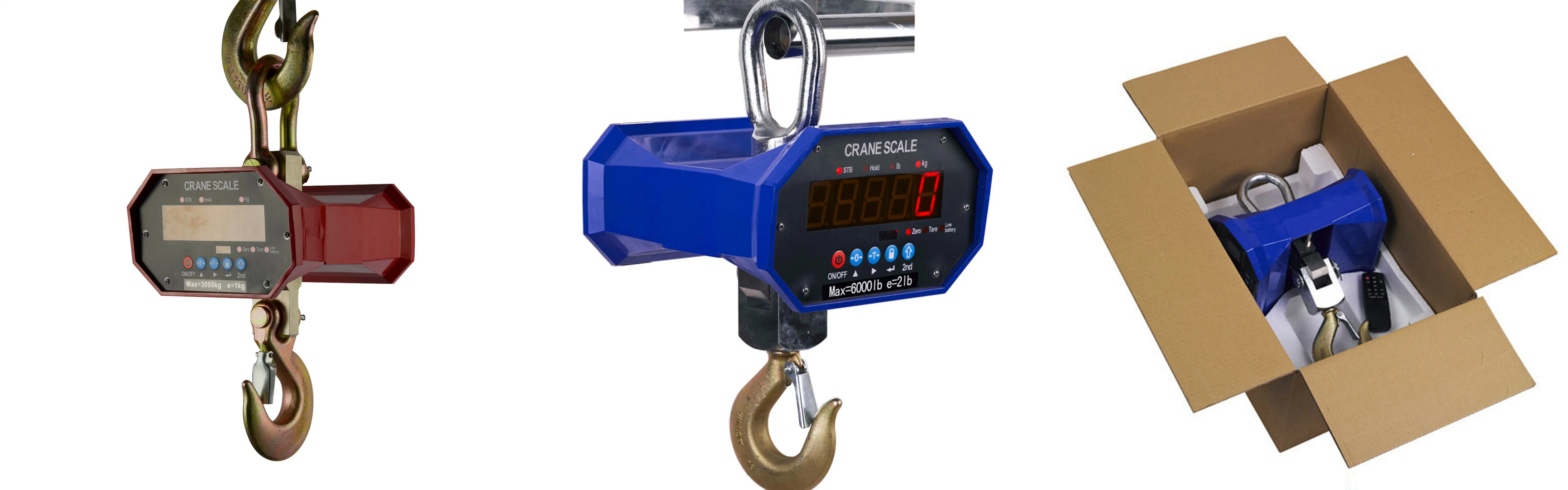 Original Factory Supply Cheap Price Digital Hanging Weighing Wireless Ocs Crane Scale 5t