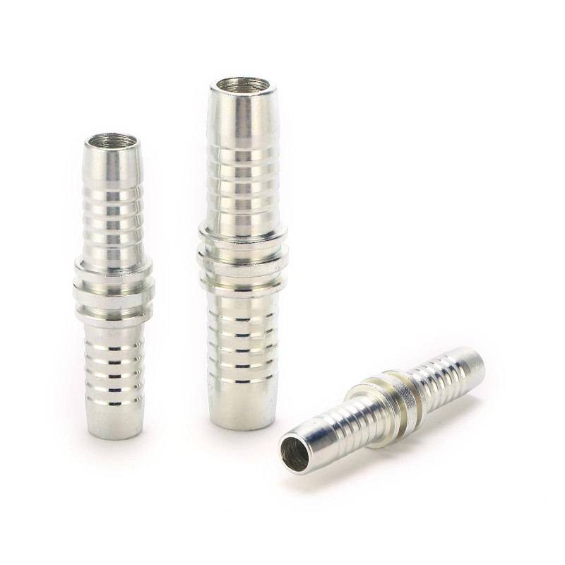 Double Connector Hydraulic with Zinc Plated Hose Fitting