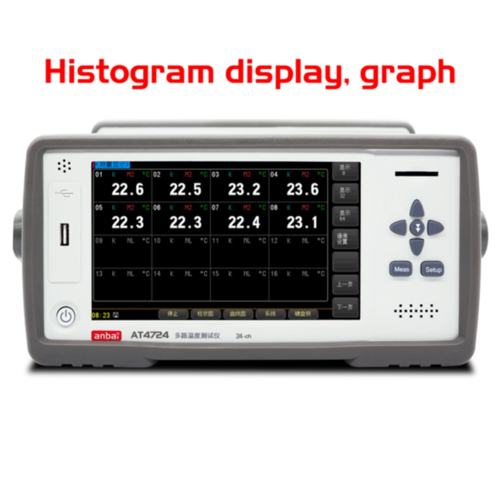 No Digital4724 registador de temperatura de medição de temperatura do equipamento de instrumentos