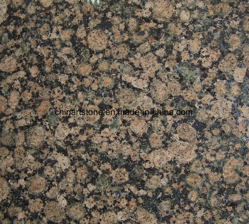 Chinese Granite Marble Stone Vanity Top (baltic brown) for Bathroom