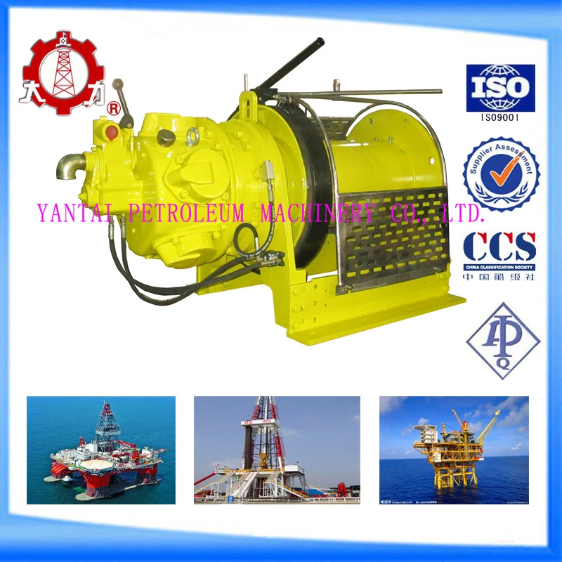 ABS Type Approved Classic Hot Sale 5 Ton Rope Pulling Winch Air Tugger