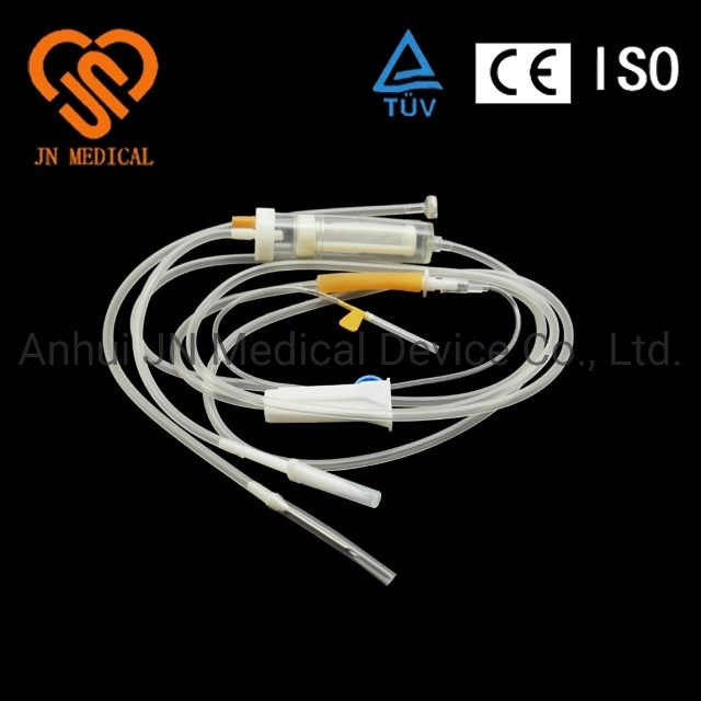 Disposable PVC Tube Sterile IV Infusion Set with Hypdermic Needle or Butterfly Needle