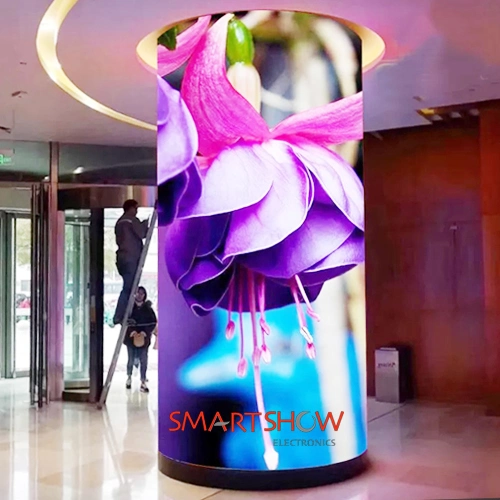 Flexible LED Display P2.5 Ribbon LED Display Bendable P2 LED Module Double-Sided Display LED Ring P1.86 LED Video Wall Indoor P3 LED Sign LED Digital Billboard