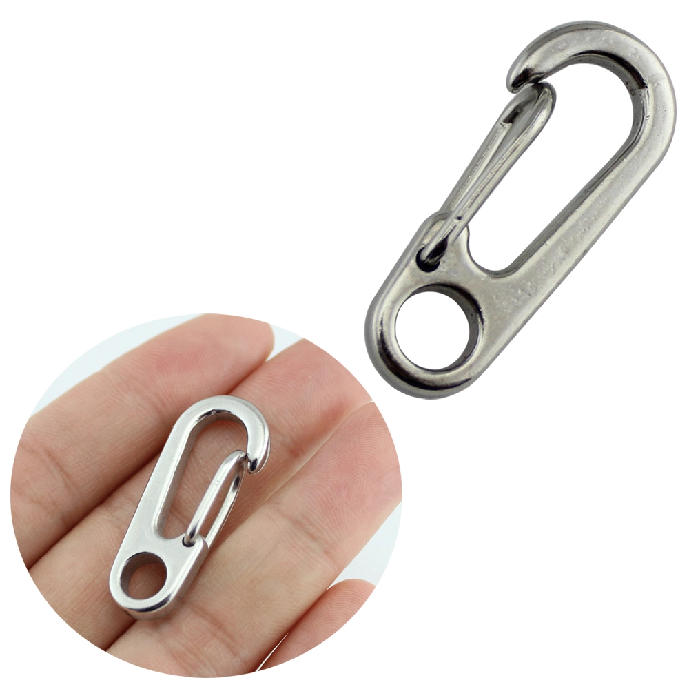 Newest Sale Marine Hardware Stainless Steel Boat Accessories Precision Casting Quick Key Snap Hook