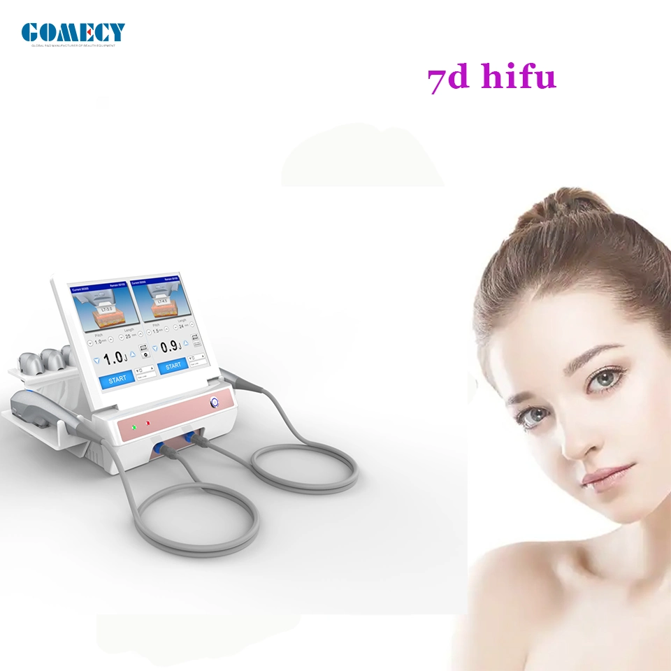 7 Cartridges Body Slimming Facial Skin Lifting 7D Hifu Ultramax Machine