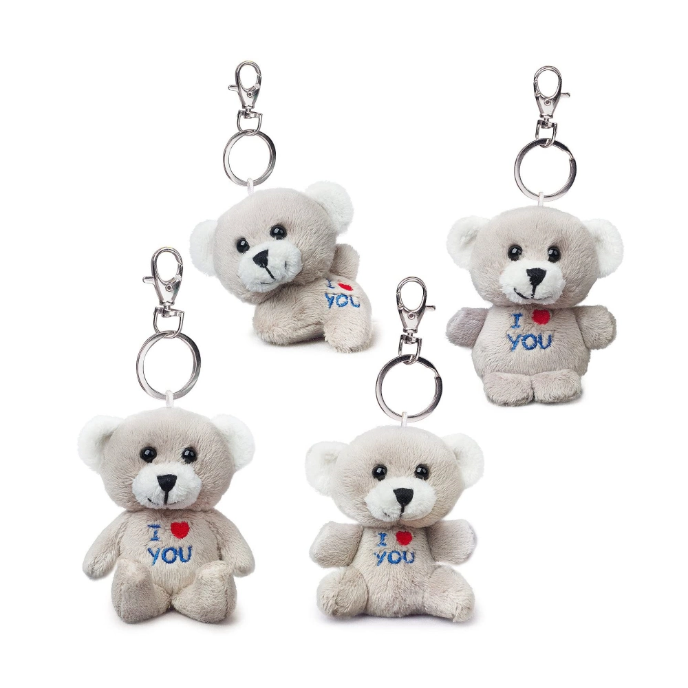 Teddybär von Allan Plüschtier Mini Schlüsselanhänger Plüsch Spielzeug Für Kinder