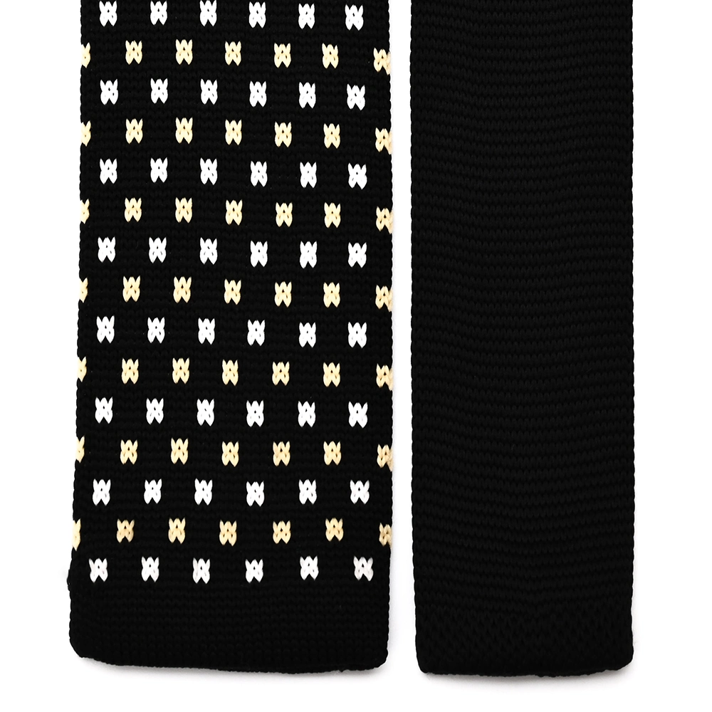 Unisex Fashion Acces Soft Comfortable Elegant Slim Stylish Polka-DOT Knitted Tie