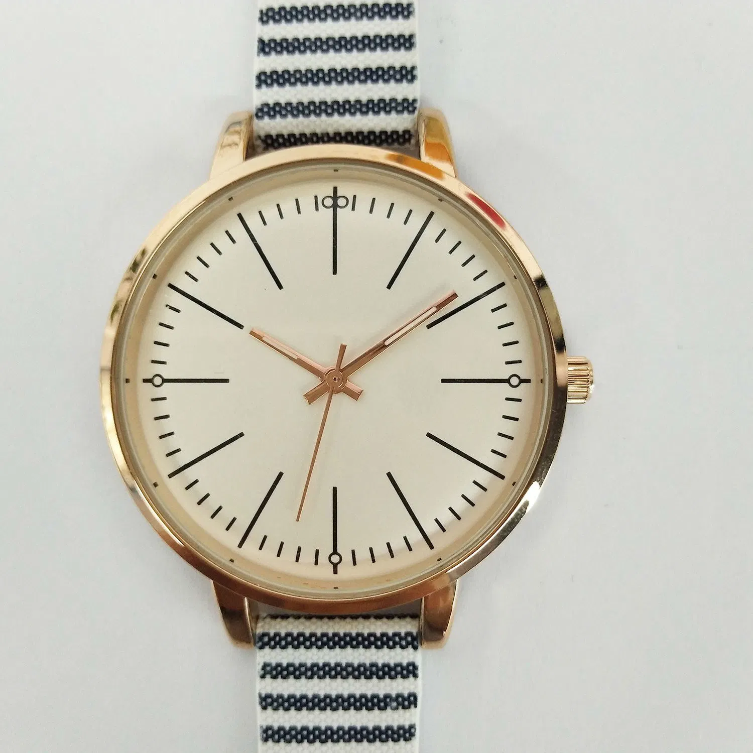 Promoção Dom personalizado de Nylon suíço tecem Quartz Lady Watch (CM0012)