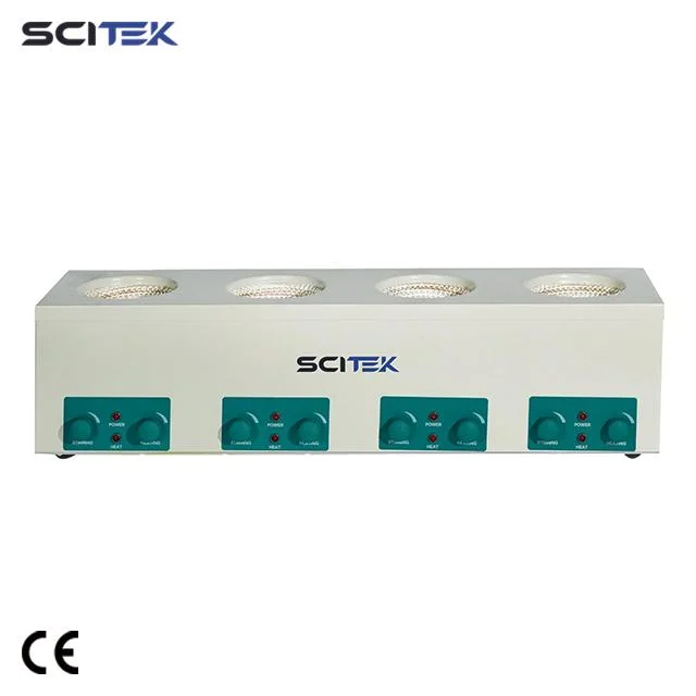 SCITEK Equipamento de laboratório de Aquecimento em manto com controlo electrónico de múltiplas filas