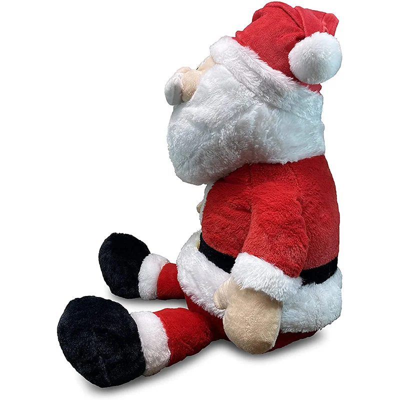 Santa Plush Toy Gift Perfect Christmas or Home Decor for Any Room or Under Your Tree Christmas Toys