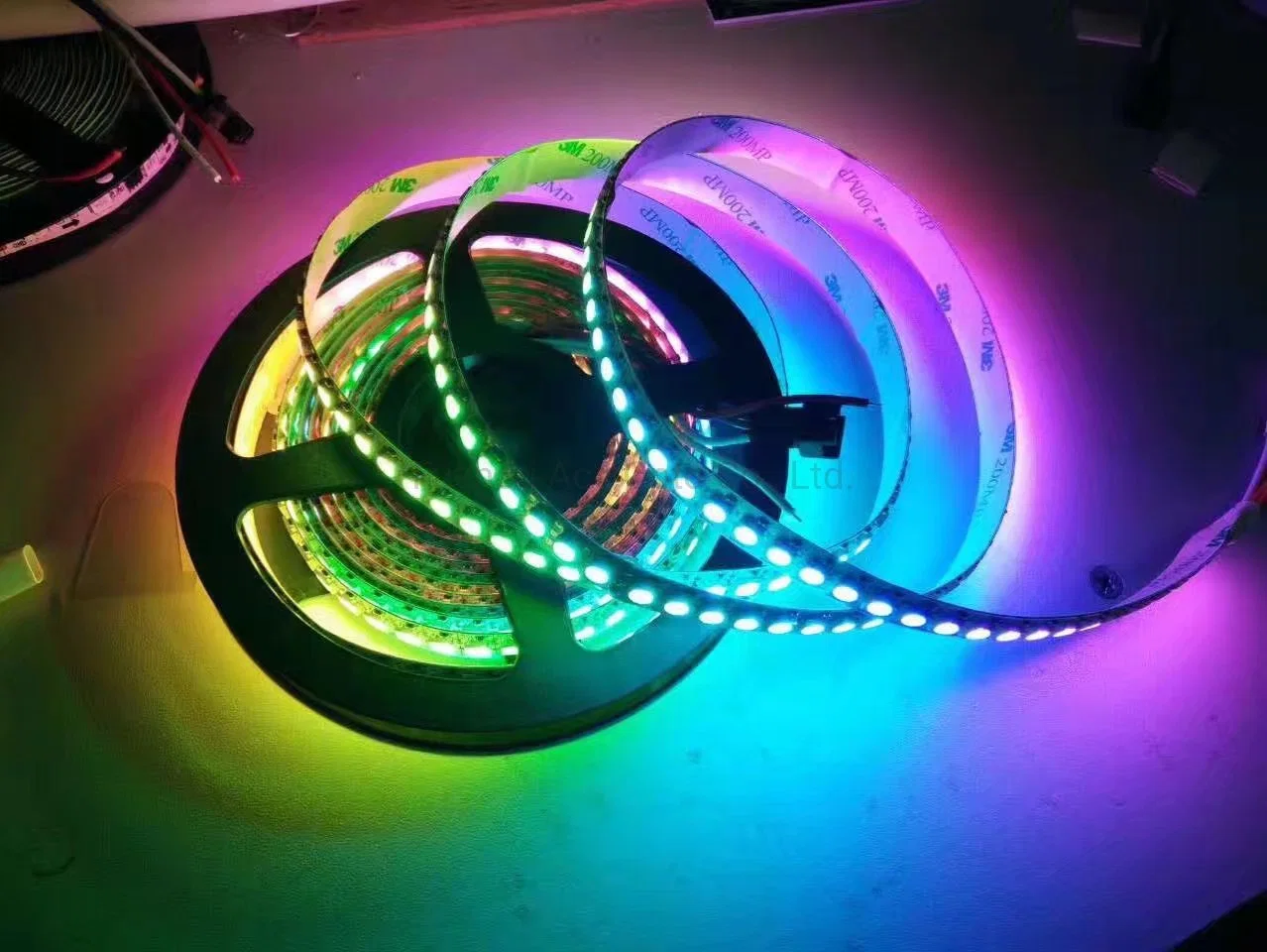 Magic Digital LED Strip de 5 V, luz de competição de casa 30LED 5050 RGB