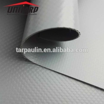 2018 Reach Silver PVC Duffle Bag Fabric