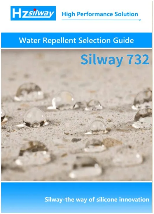 Silicona producto repelente al agua Silway 732 para papel impermeable