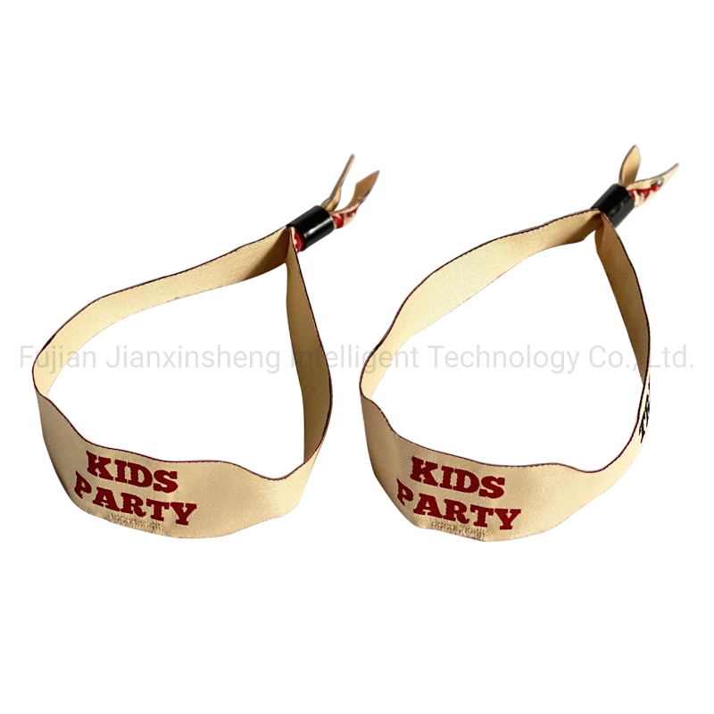 Custom Design Badge Wristband Event Bracelet with RFID Tag